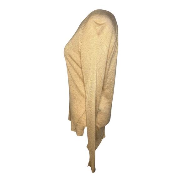 ZARA Women's Tan Knit Pullover Sweater Size Small Long Sleeve Casual - Picture 2 of 7